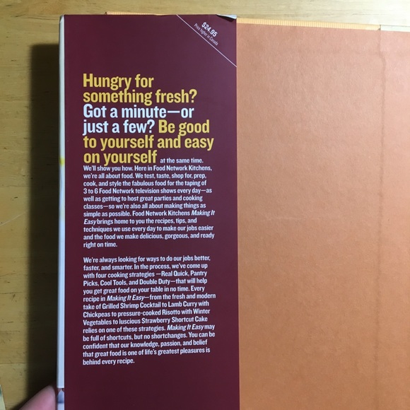 Food Network Kitchens Making it easy cookbook - Picture 3 of 4